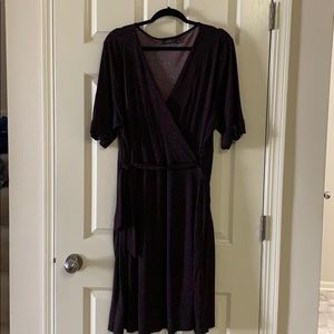 Apt. 9 3/4 sleeve faux wrap dress size 2X